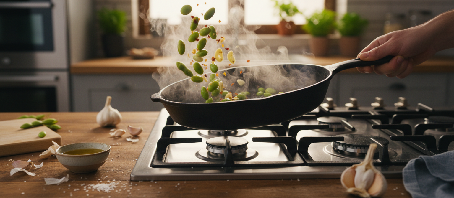 Spicy Garlic Edamame Snack gallery photo