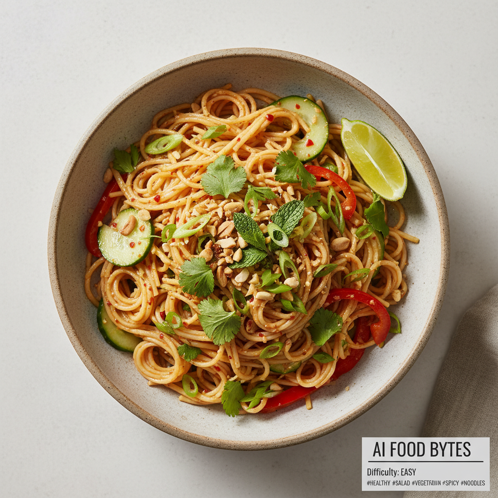 Spicy Peanut Noodle Salad gallery photo