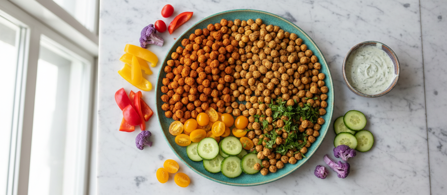 Spicy Roasted Chickpea Snack gallery photo
