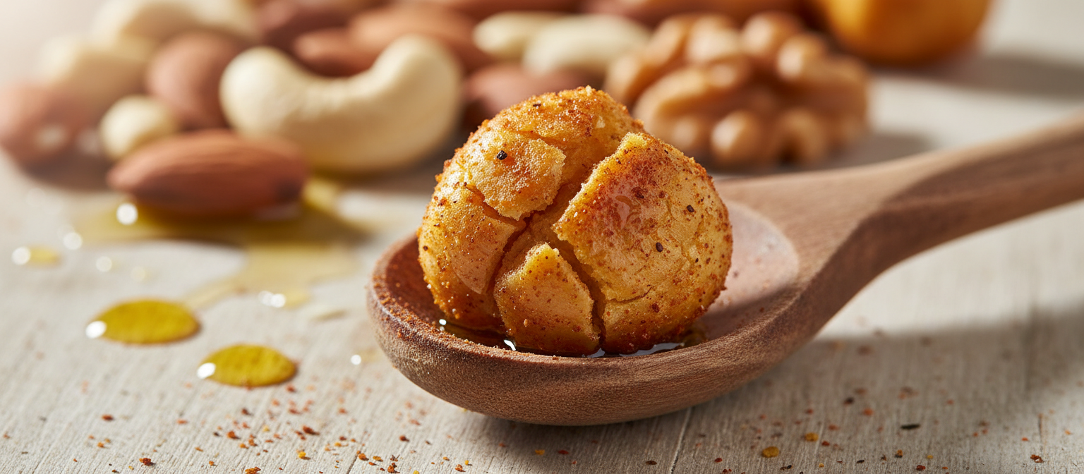 Spicy Roasted Chickpea Snack Mix with Nuts gallery photo