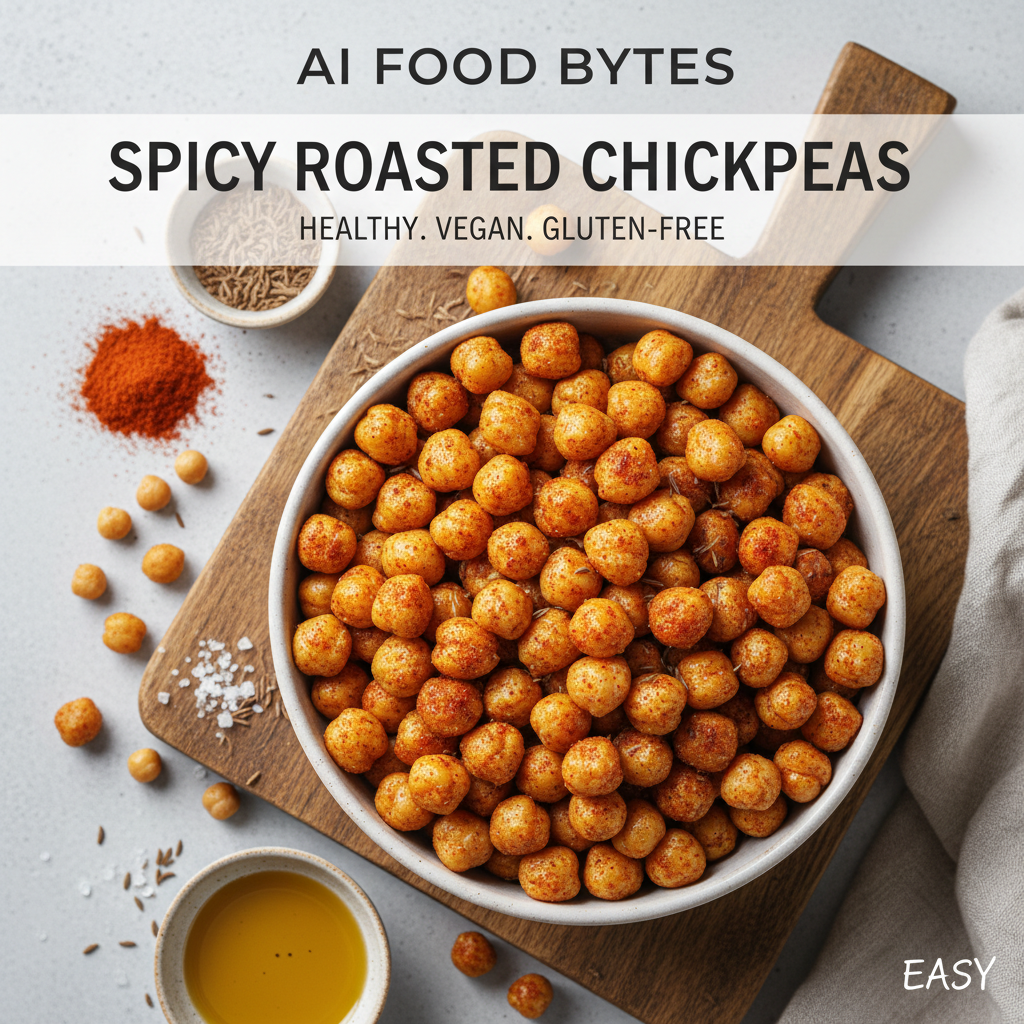 Spicy Roasted Chickpeas with Paprika and Cumin gallery photo