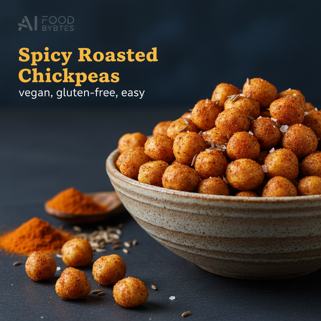 Spicy Roasted Chickpeas with Paprika and Cumin gallery photo