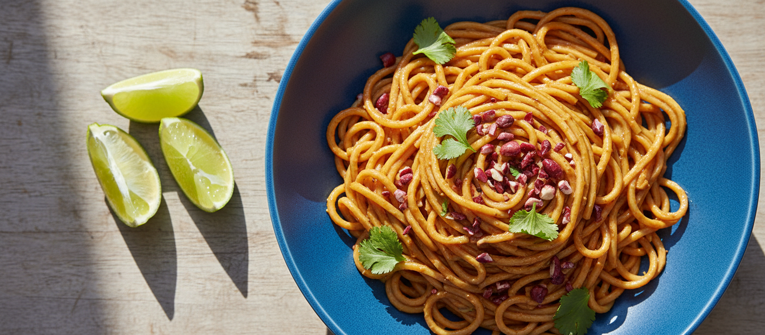 Spicy Thai Peanut Noodles gallery photo