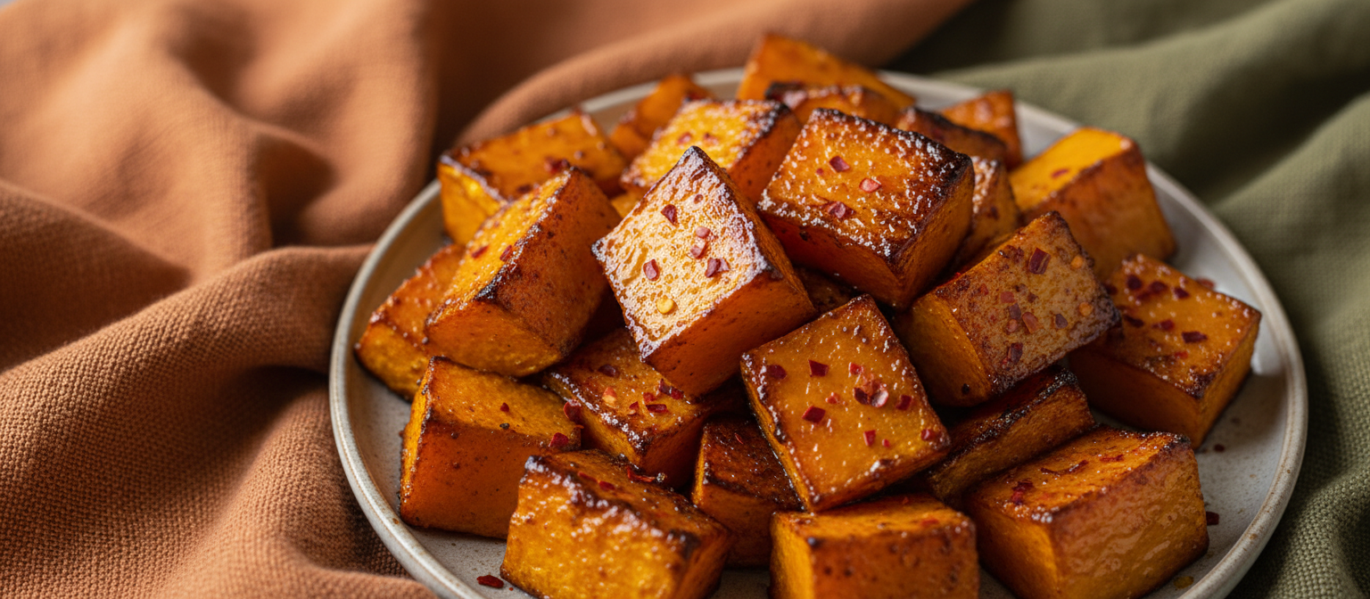 Sweet and Spicy Roasted Butternut Squash gallery photo