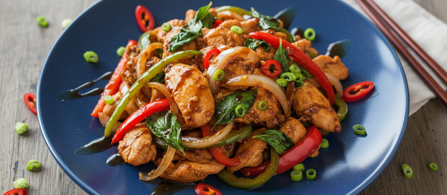 Thai Basil Chicken Stir-Fry gallery photo