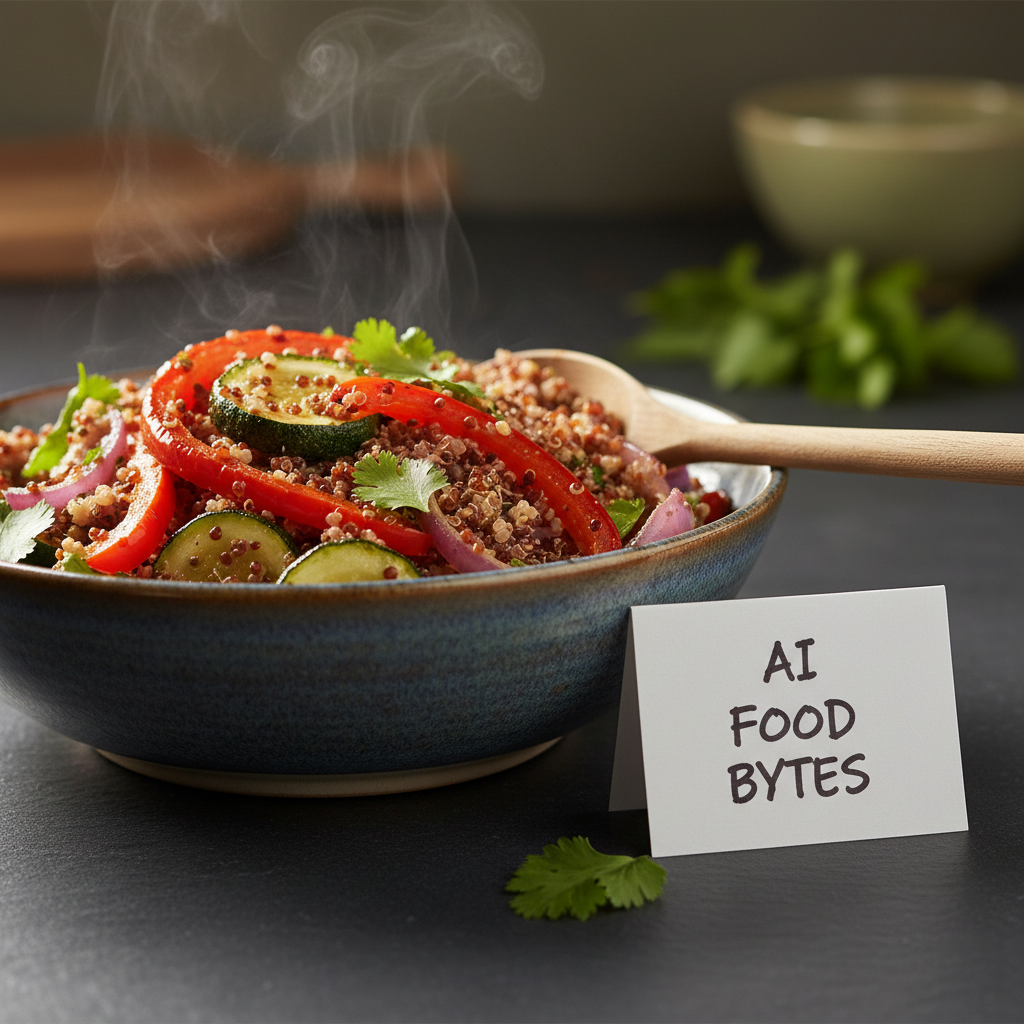 Warm Quinoa Salad with Roasted Vegetables gallery photo