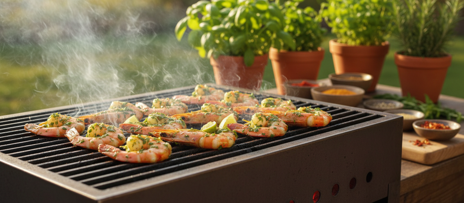 Zesty Cilantro Lime Grilled Shrimp gallery photo