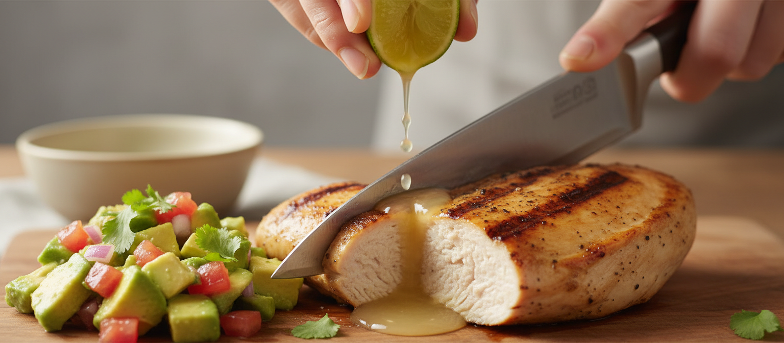 Zesty Citrus Grilled Chicken with Avocado Salsa gallery photo