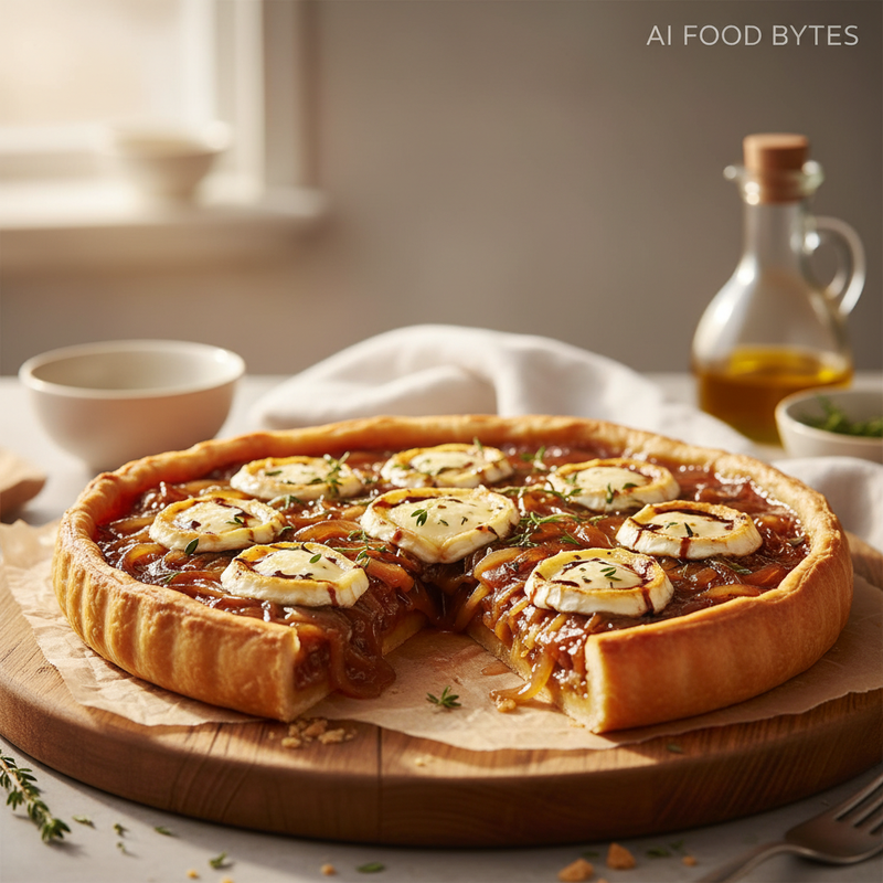 Caramelized Onion and Goat Cheese Tart hero image