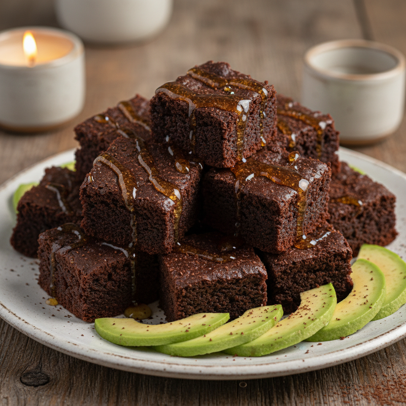 Chocolate Avocado Brownie Bites hero image