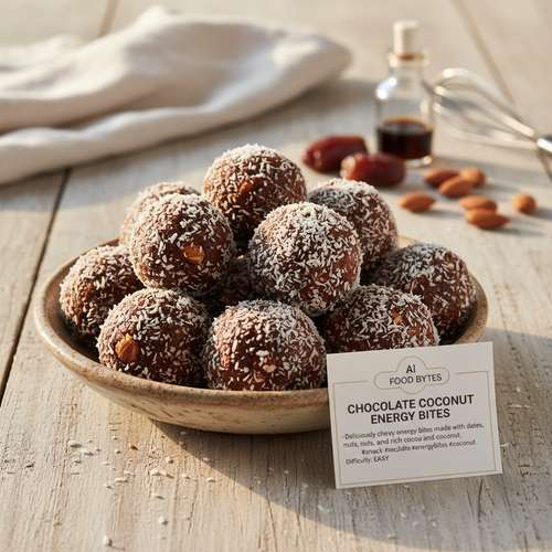 Chocolate Coconut Energy Bites preview