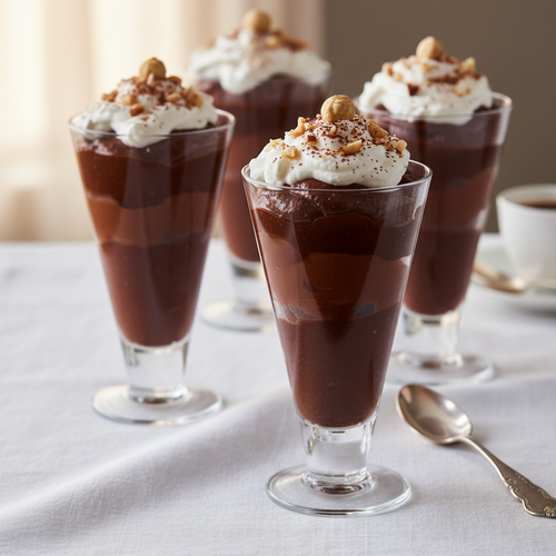 Chocolate Hazelnut Mousse Parfaits preview