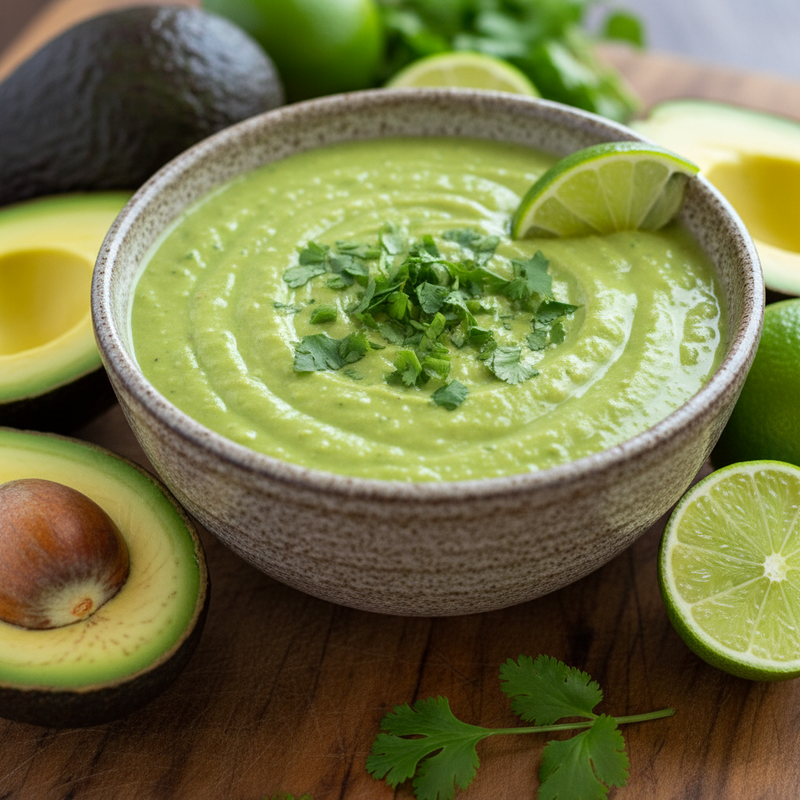 Creamy Avocado Lime Dressing hero image