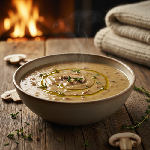 Creamy Mushroom and Thyme Soup preview