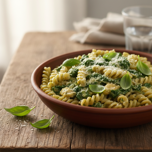 Creamy Spinach and Artichoke Pasta preview