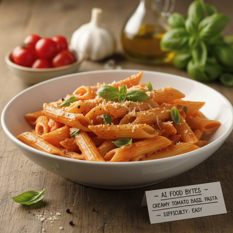 Creamy Tomato Basil Pasta hero image