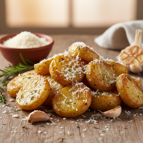Crispy Garlic Parmesan Roasted Potatoes preview