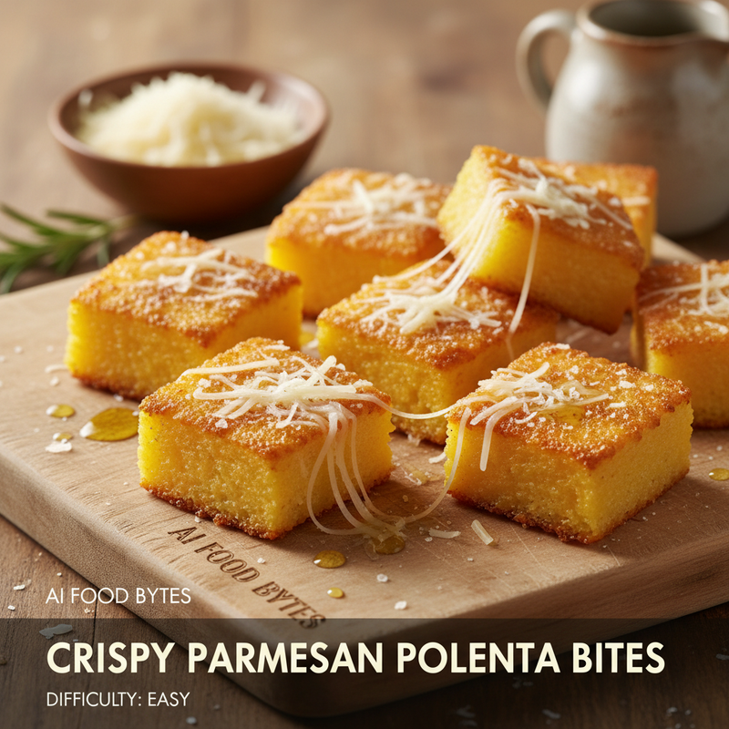 Crispy Parmesan Polenta Bites hero image