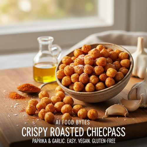 Crispy Roasted Chickpeas with Paprika and Garlic preview