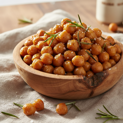 Crispy Roasted Chickpeas with Rosemary preview