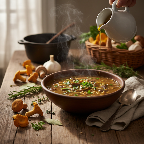 Hearty Wild Mushroom and Barley Soup preview