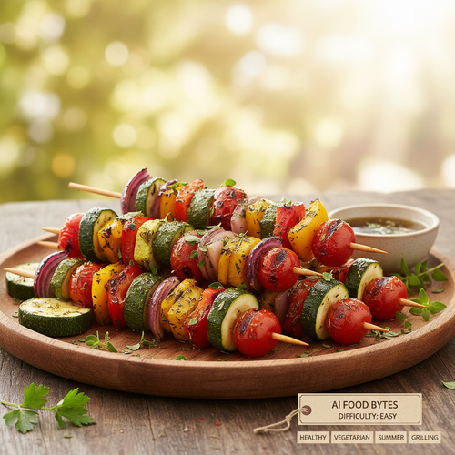 Herb-Infused Grilled Vegetable Skewers preview