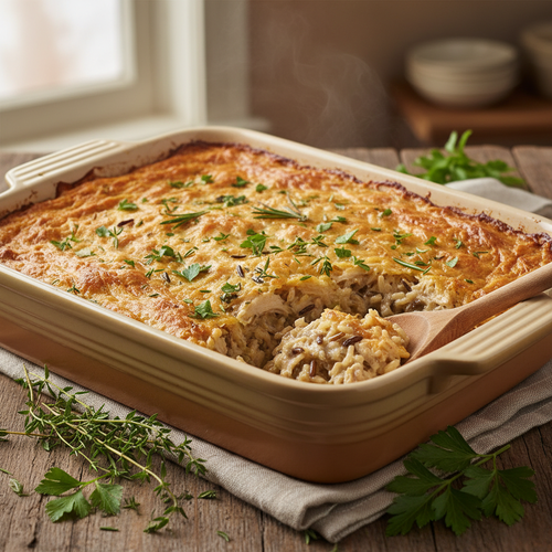 Herbed Chicken and Wild Rice Casserole preview