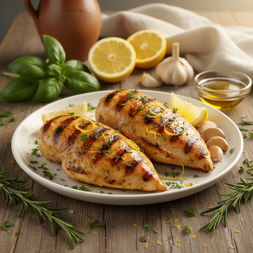 Herbed Lemon Garlic Grilled Chicken preview