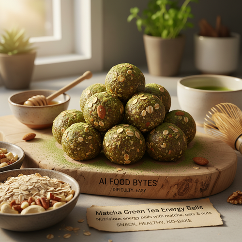 Matcha Green Tea Energy Balls preview