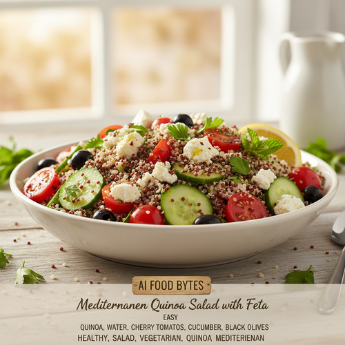 Mediterranean Quinoa Salad with Feta preview