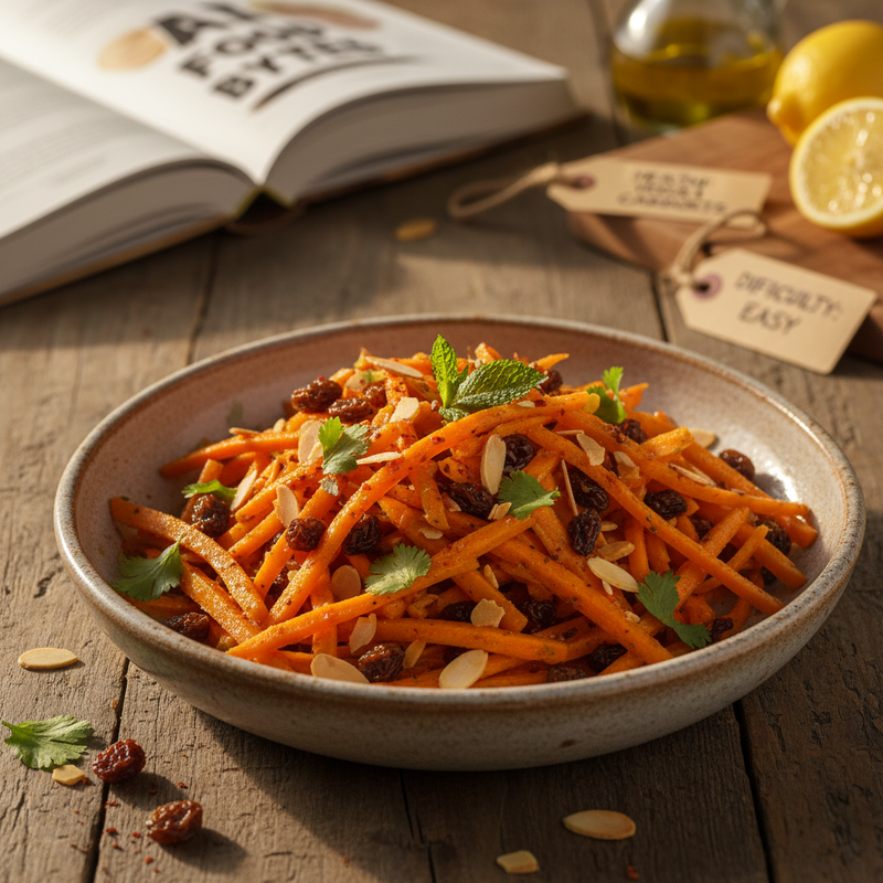 Moroccan Spiced Carrot Salad hero image