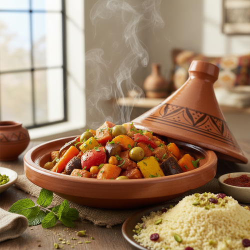 Moroccan Spiced Vegetable Tagine preview