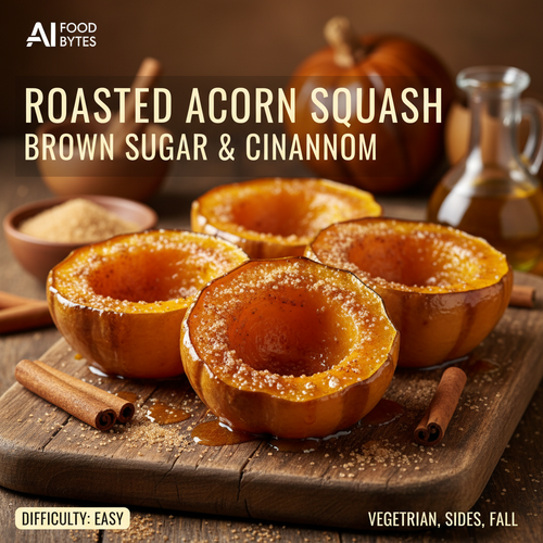 Roasted Acorn Squash with Brown Sugar and Cinnamon preview
