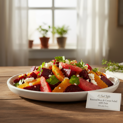 Roasted Beet and Citrus Salad with Feta preview