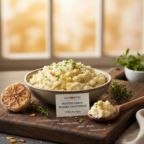 Roasted Garlic Mashed Cauliflower preview