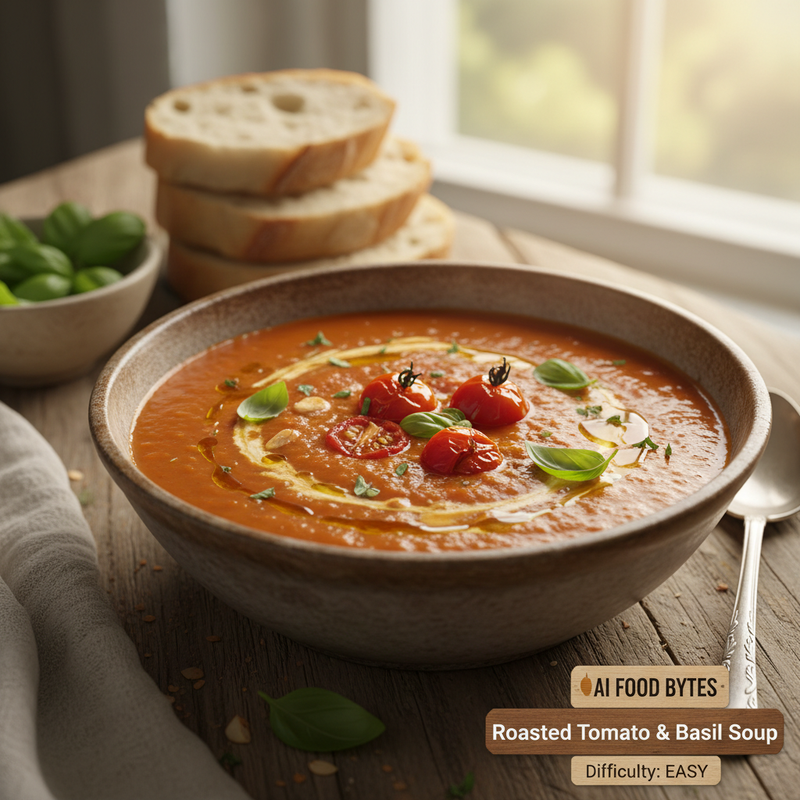 Roasted Tomato and Basil Soup hero image