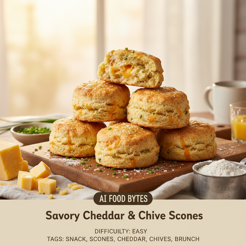 Savory Cheddar and Chive Scones preview