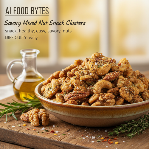 Savory Mixed Nut Snack Clusters preview