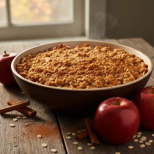 Spiced Apple Crisp with Oat Topping preview
