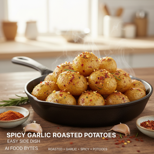 Spicy Garlic Roasted Potatoes with Paprika preview