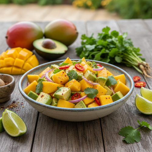 Spicy Mango and Avocado Salsa preview