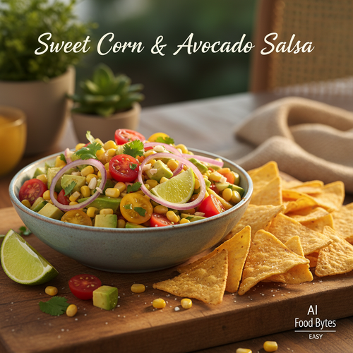 Sweet Corn and Avocado Salsa with Tortilla Chips preview