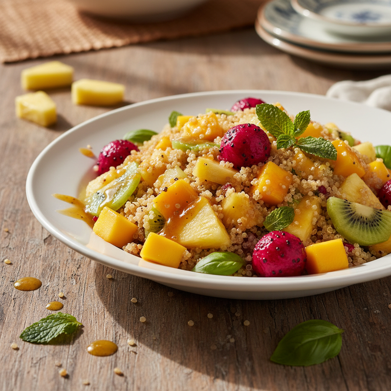 Tropical Fruit and Quinoa Salad hero image