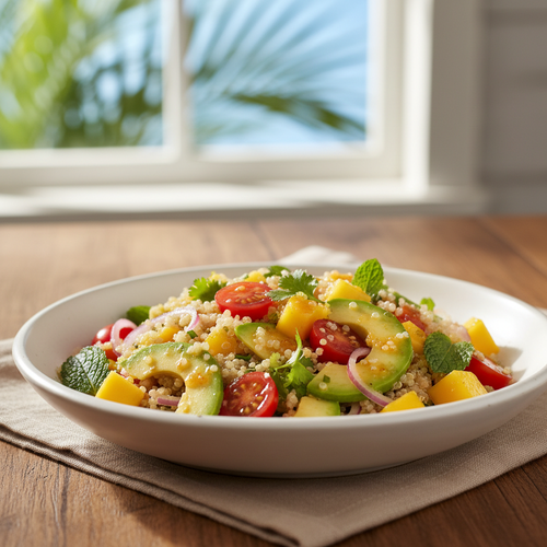 Tropical Quinoa Salad with Mango and Avocado preview