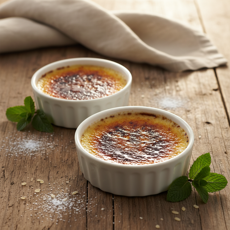 Vanilla Bean Crème Brûlée hero image