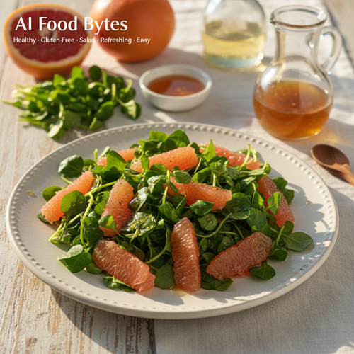 Watercress and Grapefruit Salad with Honey Vinaigrette preview