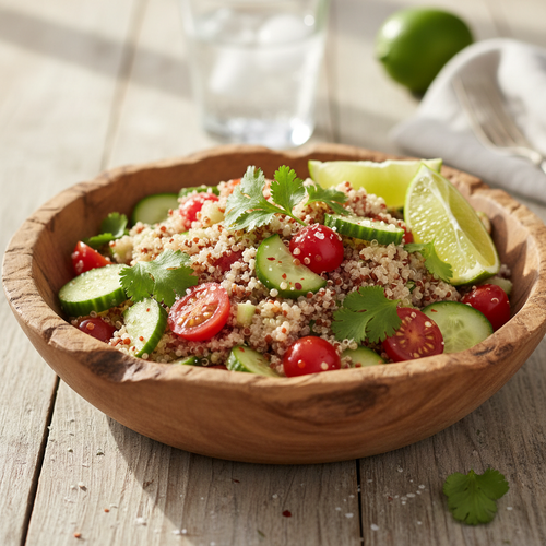 Zesty Cilantro Lime Quinoa Salad preview